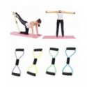 Nuevo Yoga gimnasio Fitness resistencia 8 palabras pecho expansor caucho tubo tirar cuerda entrenamiento músculo bandas elást...