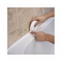 Nueva cinta de sellado para baño, ducha, lavabo, cinta de calafateo, Blanco PVC, autoadhesivo impermeable para pared de baño,...