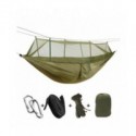 Hamaca ultraligera Go Swing mosquitera persona doble cama para dormir al aire libre caza Camping hamaca portátil Drop-Shippin...