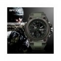 SANDA 739, relojes deportivos para hombre, de marca superior, reloj de cuarzo de lujo militar para hombre, resistente al agua...