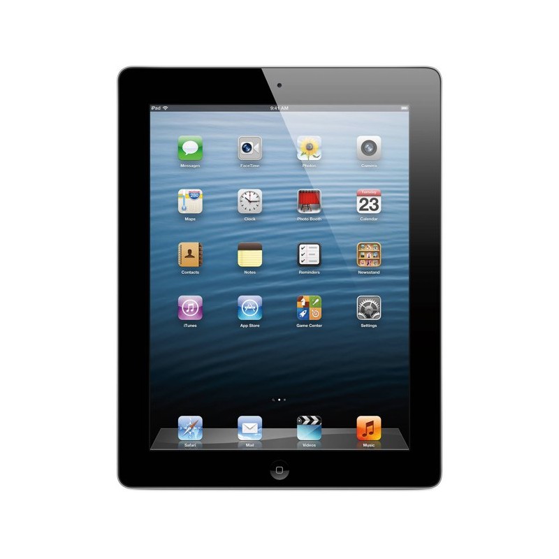 Apple iPad 4 Tablet 16GB Storage 1.40GHz 9.7 WiFi MD510LL A Black reacondicionado Celulares