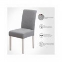 Funda para silla con motivos Jacquard cubierta para silla elástica silla con funda extraíble Protector para restaurantes hote...
