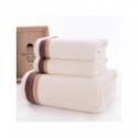 Conjunto de toallas de baño de fibra de bambú para adultos, toallitas de baño de alta absorción, para playa, 3 piezas