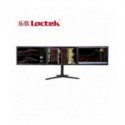 Loctek-Soporte de pantalla D2T para escritorio, Triple Pantalla de 10-30 pulgadas, elevación libre de movimiento completo, 3 pan