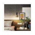 Lámpara colgante para la cama de estilo nórdico, luz LED colgante moderna para dormitorio, isla de cocina, accesorio de ilumi...