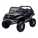 Auto a bateria buggy Mercedes Unimog Negro Juguetes