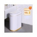 Cubo de basura con Sensor inteligente, cubo de basura impermeable de inducción automática con tapa, 10/15L Internacional