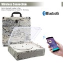 Tocadisco Bluetooth LPSC-016 World Tocadiscos y Tornamesas