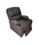 Bergere reclinable Ibiza leather Cafe