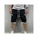 Pantalones cortos holgados de verano para hombre, ropa de calle informal para fitness, deportivos, con múltiples bolsillos, carg