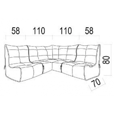 Sofa Seccional Comfort Lounge Sofás