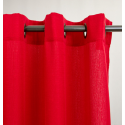 Set de cortinas 8 piezas, modelo Yasmin rojo, Masel Cortinas
