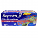 Bolsas Reynolds Zipper Bags Medium 25 Unidades Artículos de Aseo y Limpieza