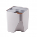 Cubo de basura de cocina para reciclar cubo de basura apilado de clasificación de basura para el hogar cubo de basura de sepa...