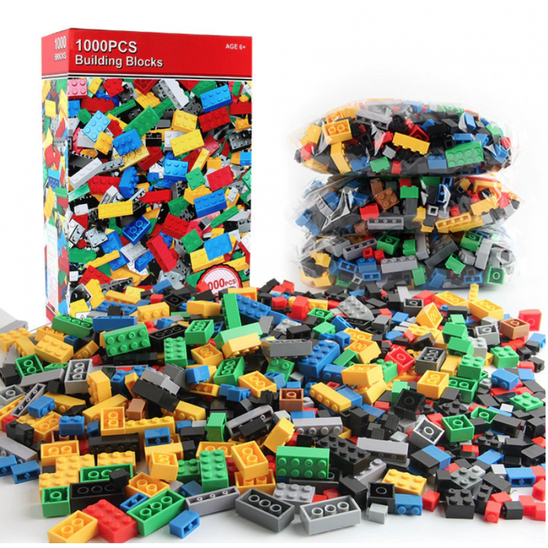 1000 piezas DIY bloques de construcción a granel establece ciudad creativo creador técnico clásico ladrillos montaje juguetes...