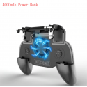 Pubg controlador teléfono Gamepad Pubg móvil gatillo L1R1 joystick disparador juego soporte ventilador con 2000/4000mAh Banco...