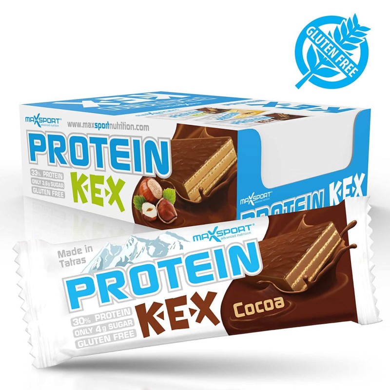 Protein Kex Cocoa Caja 20 barras Suplementos Alimenticios